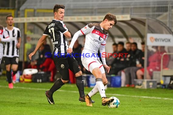 2. BL - 17/18 - SV Sandhausen vs. FC St. Pauli  (© Kraichgausport / Loerz)