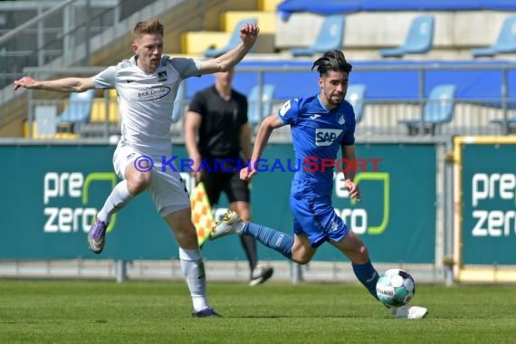 Regionalliga Suedwest - 2020/2021 - TSG 1899 Hoffenheim II vs. TSV Schott Mainz (© Kraichgausport / Loerz)