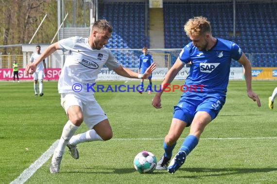 Regionalliga Suedwest - 2020/2021 - TSG 1899 Hoffenheim II vs. TSV Schott Mainz (© Kraichgausport / Loerz)