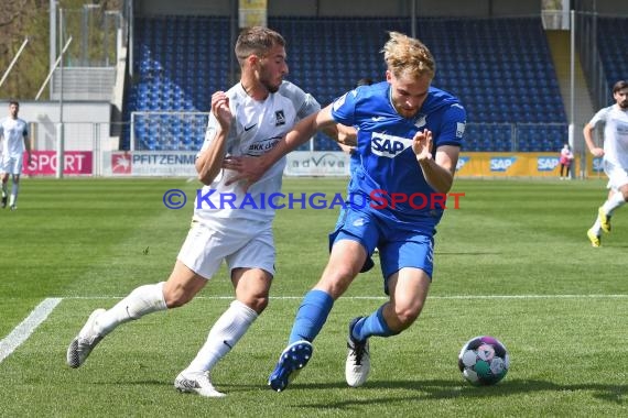 Regionalliga Suedwest - 2020/2021 - TSG 1899 Hoffenheim II vs. TSV Schott Mainz (© Kraichgausport / Loerz)