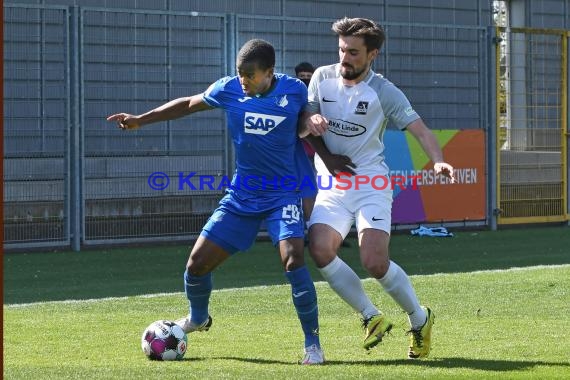 Regionalliga Suedwest - 2020/2021 - TSG 1899 Hoffenheim II vs. TSV Schott Mainz (© Kraichgausport / Loerz)