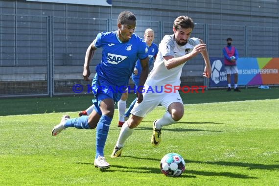 Regionalliga Suedwest - 2020/2021 - TSG 1899 Hoffenheim II vs. TSV Schott Mainz (© Kraichgausport / Loerz)