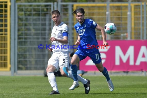 Regionalliga Suedwest - 2020/2021 - TSG 1899 Hoffenheim II vs. TSV Schott Mainz (© Kraichgausport / Loerz)