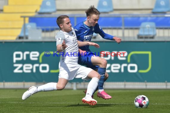 Regionalliga Suedwest - 2020/2021 - TSG 1899 Hoffenheim II vs. TSV Schott Mainz (© Kraichgausport / Loerz)