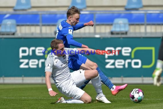 Regionalliga Suedwest - 2020/2021 - TSG 1899 Hoffenheim II vs. TSV Schott Mainz (© Kraichgausport / Loerz)