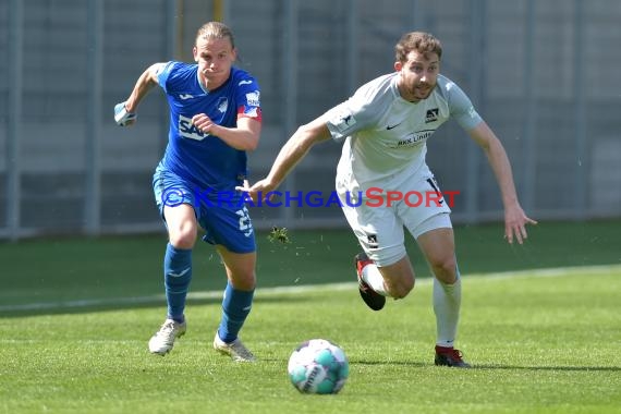 Regionalliga Suedwest - 2020/2021 - TSG 1899 Hoffenheim II vs. TSV Schott Mainz (© Kraichgausport / Loerz)