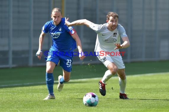 Regionalliga Suedwest - 2020/2021 - TSG 1899 Hoffenheim II vs. TSV Schott Mainz (© Kraichgausport / Loerz)