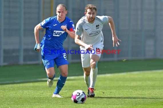 Regionalliga Suedwest - 2020/2021 - TSG 1899 Hoffenheim II vs. TSV Schott Mainz (© Kraichgausport / Loerz)