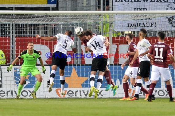 2. BL - 16/17 - SV Sandhausen vs. Dynamo Dresden (© Kraichgausport / Loerz)
