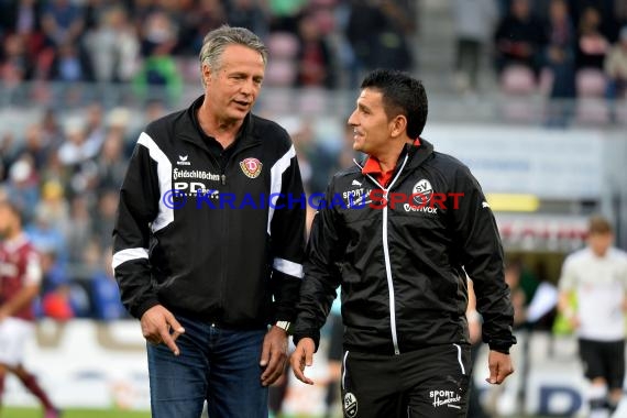 2. BL - 16/17 - SV Sandhausen vs. Dynamo Dresden (© Kraichgausport / Loerz)