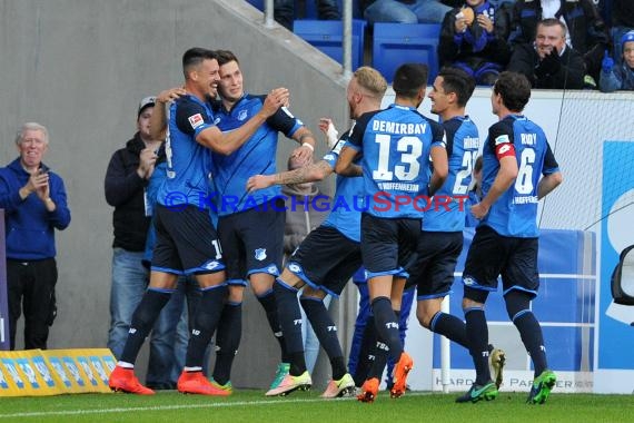 1. BL - 16/17 - TSG 1899 Hoffenheim vs. Hertha BSC (© Fotostand / Loerz)