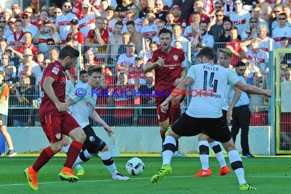 2. BL - 16/17 - SV Sandhausen vs. VfB Stuttgart (© Kraichgausport / Loerz)