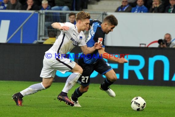 1. BL - 16/17 - TSG 1899 Hoffenheim vs. Hertha BSC (© Fotostand / Loerz)