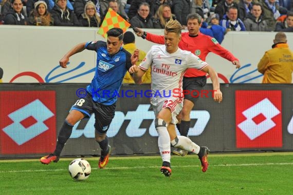 1.BL - 16/17 - TSG 1899 Hoffenheim vs. Hamburger SV (© Fotostand / Loerz)