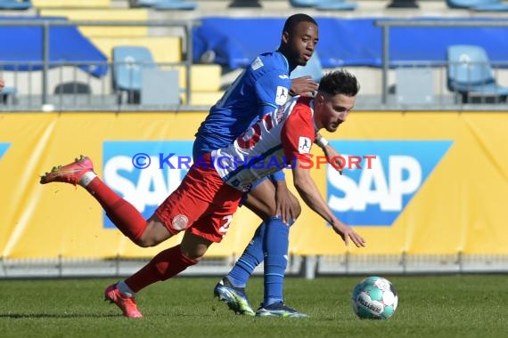 Regionalliga Suedwest - 2020/2021 - TSG 1899 Hoffenheim II vs. Kickers Offenbach (© Kraichgausport / Loerz)