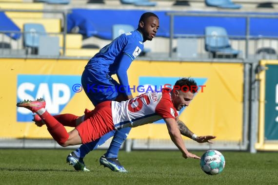 Regionalliga Suedwest - 2020/2021 - TSG 1899 Hoffenheim II vs. Kickers Offenbach (© Kraichgausport / Loerz)