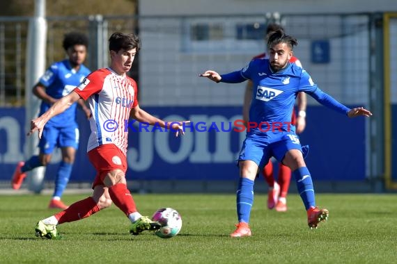 Regionalliga Suedwest - 2020/2021 - TSG 1899 Hoffenheim II vs. Kickers Offenbach (© Kraichgausport / Loerz)