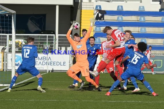 Regionalliga Suedwest - 2020/2021 - TSG 1899 Hoffenheim II vs. Kickers Offenbach (© Kraichgausport / Loerz)