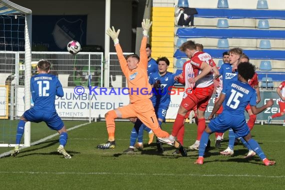 Regionalliga Suedwest - 2020/2021 - TSG 1899 Hoffenheim II vs. Kickers Offenbach (© Kraichgausport / Loerz)