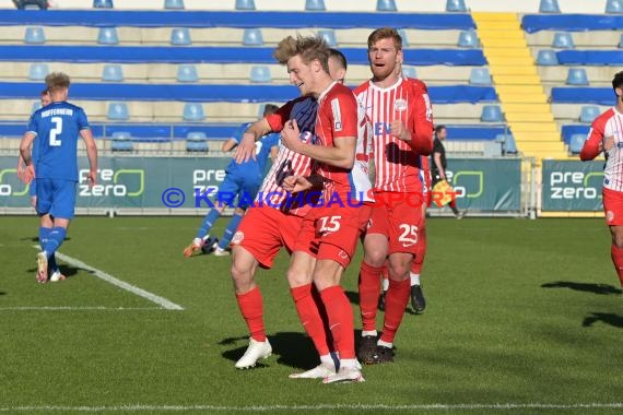 Regionalliga Suedwest - 2020/2021 - TSG 1899 Hoffenheim II vs. Kickers Offenbach (© Kraichgausport / Loerz)