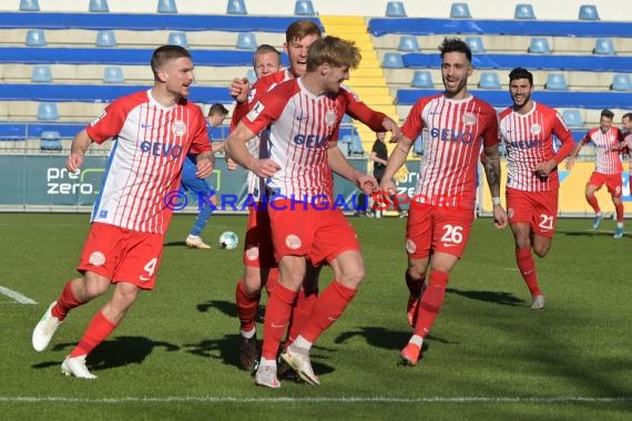 Regionalliga Suedwest - 2020/2021 - TSG 1899 Hoffenheim II vs. Kickers Offenbach (© Kraichgausport / Loerz)