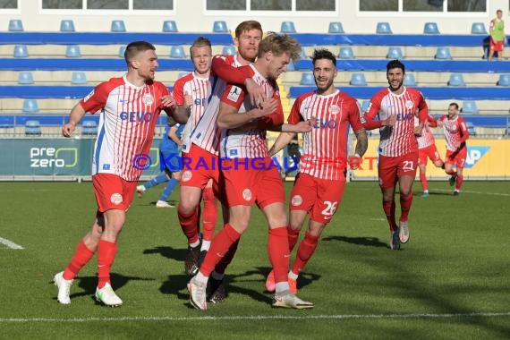 Regionalliga Suedwest - 2020/2021 - TSG 1899 Hoffenheim II vs. Kickers Offenbach (© Kraichgausport / Loerz)