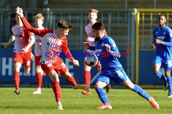 Regionalliga Suedwest - 2020/2021 - TSG 1899 Hoffenheim II vs. Kickers Offenbach (© Kraichgausport / Loerz)