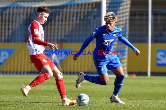 Regionalliga Suedwest - 2020/2021 - TSG 1899 Hoffenheim II vs. Kickers Offenbach (© Kraichgausport / Loerz)