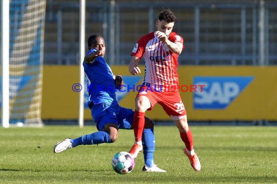 Regionalliga Suedwest - 2020/2021 - TSG 1899 Hoffenheim II vs. Kickers Offenbach (© Kraichgausport / Loerz)