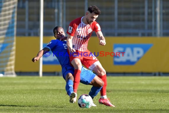 Regionalliga Suedwest - 2020/2021 - TSG 1899 Hoffenheim II vs. Kickers Offenbach (© Kraichgausport / Loerz)