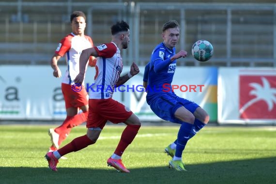 Regionalliga Suedwest - 2020/2021 - TSG 1899 Hoffenheim II vs. Kickers Offenbach (© Kraichgausport / Loerz)