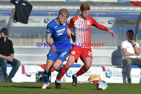 Regionalliga Suedwest - 2020/2021 - TSG 1899 Hoffenheim II vs. Kickers Offenbach (© Kraichgausport / Loerz)