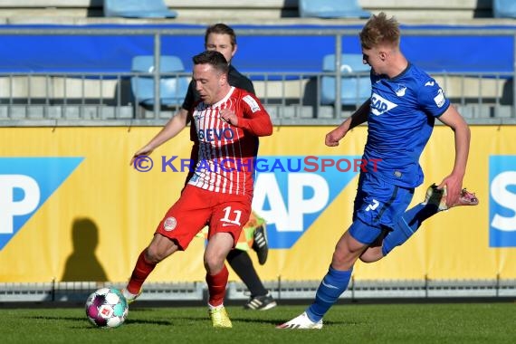 Regionalliga Suedwest - 2020/2021 - TSG 1899 Hoffenheim II vs. Kickers Offenbach (© Kraichgausport / Loerz)