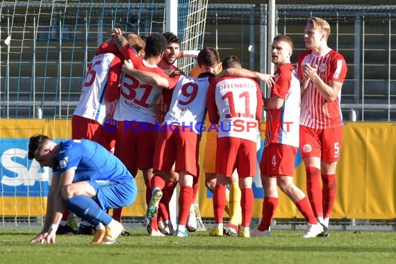 Regionalliga Suedwest - 2020/2021 - TSG 1899 Hoffenheim II vs. Kickers Offenbach (© Kraichgausport / Loerz)