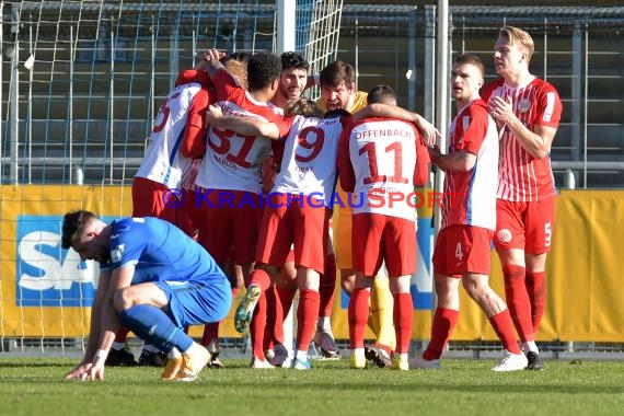 Regionalliga Suedwest - 2020/2021 - TSG 1899 Hoffenheim II vs. Kickers Offenbach (© Kraichgausport / Loerz)
