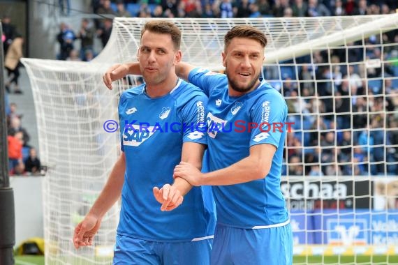 1. BL - 18/19 - TSG 1899 Hoffenheim vs. VfL Wolfsburg (© Kraichgausport / Loerz)