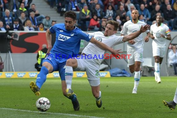 1. BL - 18/19 - TSG 1899 Hoffenheim vs. VfL Wolfsburg (© Kraichgausport / Loerz)