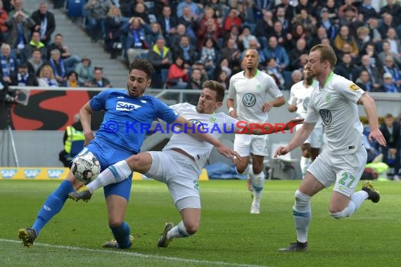 1. BL - 18/19 - TSG 1899 Hoffenheim vs. VfL Wolfsburg (© Kraichgausport / Loerz)