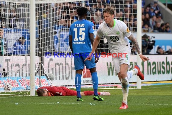 1. BL - 18/19 - TSG 1899 Hoffenheim vs. VfL Wolfsburg (© Kraichgausport / Loerz)