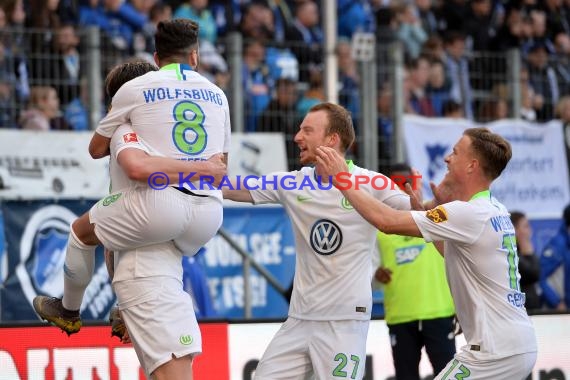 1. BL - 18/19 - TSG 1899 Hoffenheim vs. VfL Wolfsburg (© Kraichgausport / Loerz)