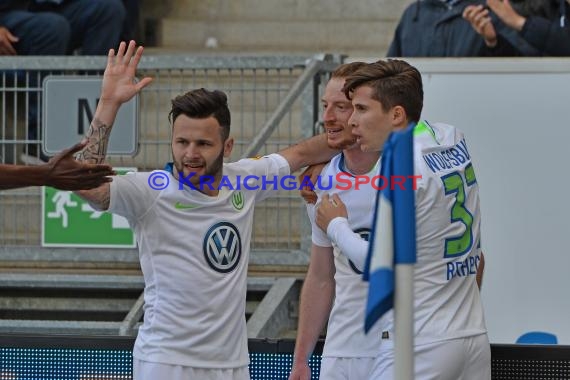 1. BL - 18/19 - TSG 1899 Hoffenheim vs. VfL Wolfsburg (© Kraichgausport / Loerz)