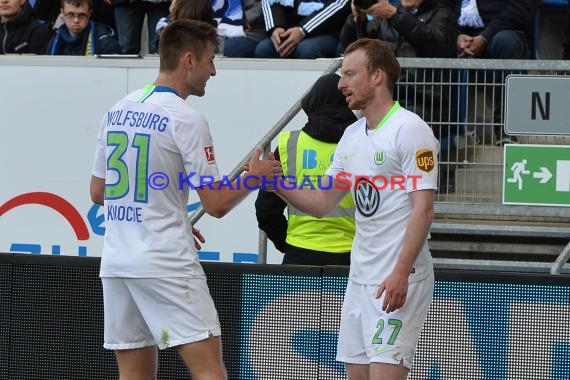 1. BL - 18/19 - TSG 1899 Hoffenheim vs. VfL Wolfsburg (© Kraichgausport / Loerz)