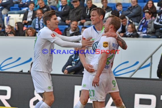 1. BL - 18/19 - TSG 1899 Hoffenheim vs. VfL Wolfsburg (© Kraichgausport / Loerz)