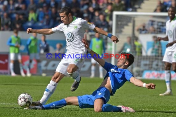 1. BL - 18/19 - TSG 1899 Hoffenheim vs. VfL Wolfsburg (© Kraichgausport / Loerz)