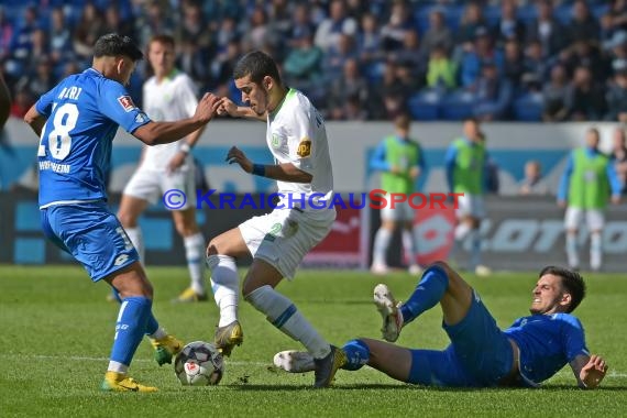 1. BL - 18/19 - TSG 1899 Hoffenheim vs. VfL Wolfsburg (© Kraichgausport / Loerz)