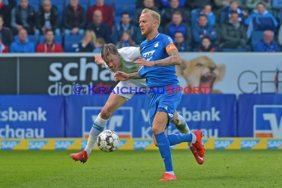 1. BL - 18/19 - TSG 1899 Hoffenheim vs. VfL Wolfsburg (© Kraichgausport / Loerz)