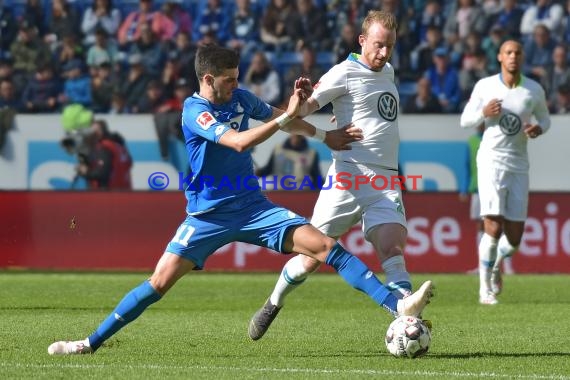 1. BL - 18/19 - TSG 1899 Hoffenheim vs. VfL Wolfsburg (© Kraichgausport / Loerz)