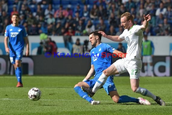 1. BL - 18/19 - TSG 1899 Hoffenheim vs. VfL Wolfsburg (© Kraichgausport / Loerz)