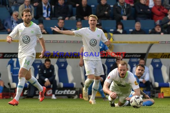 1. BL - 18/19 - TSG 1899 Hoffenheim vs. VfL Wolfsburg (© Kraichgausport / Loerz)