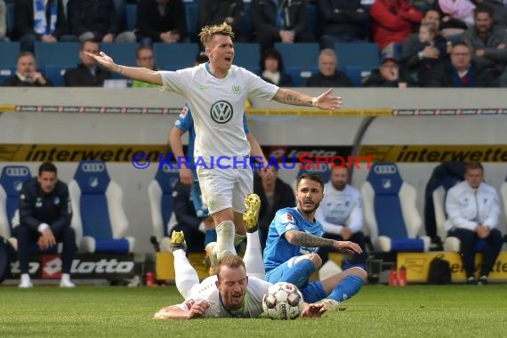 1. BL - 18/19 - TSG 1899 Hoffenheim vs. VfL Wolfsburg (© Kraichgausport / Loerz)